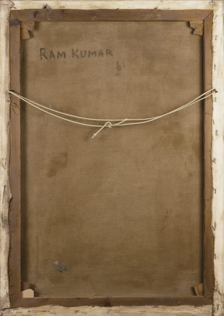 Ram Kumar - Benares, 1961 Back