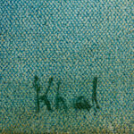 H. Khal - Untitled Front Signature