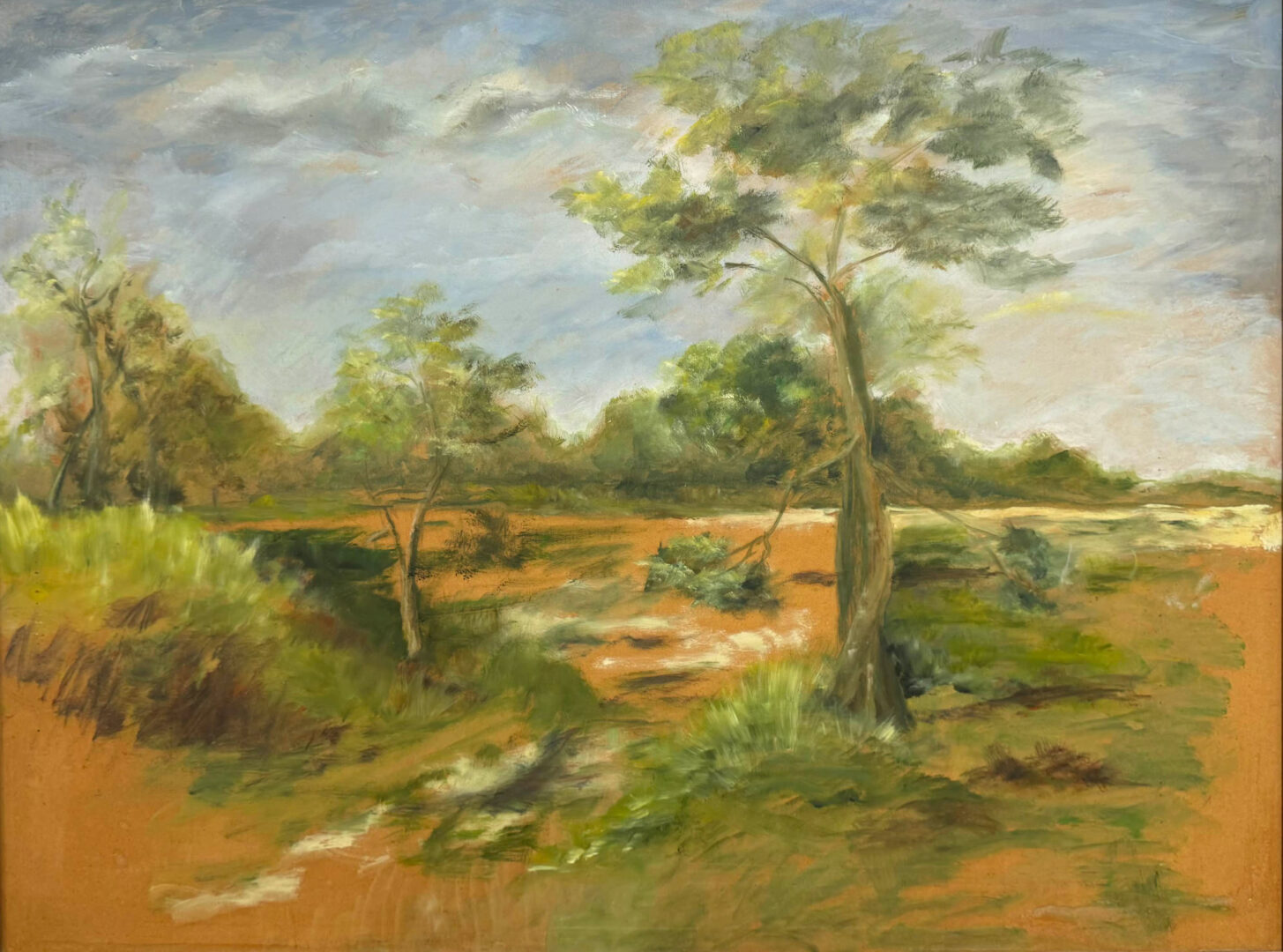 Unknown artist - Landscape Front Without Frame