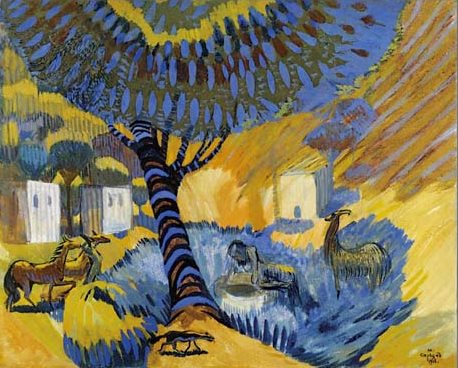 Martiros Saryan - By the Well. Hot Day (1908)