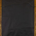 Rear side of Circle, 1971 by Wojciech Fangor, showing the frame and black backing.