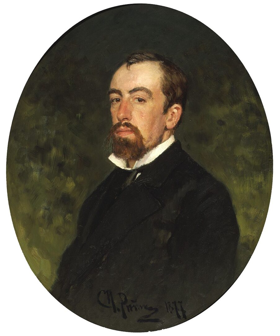 Portrait of Vasily Polenov, mentor of Konstantin Korovin and key figure in Russian Impressionism | Aurora & Athena Auction House Portrait of Vasily Polenov, mentor of Konstantin Korovin and key figure in Russian Impressionism