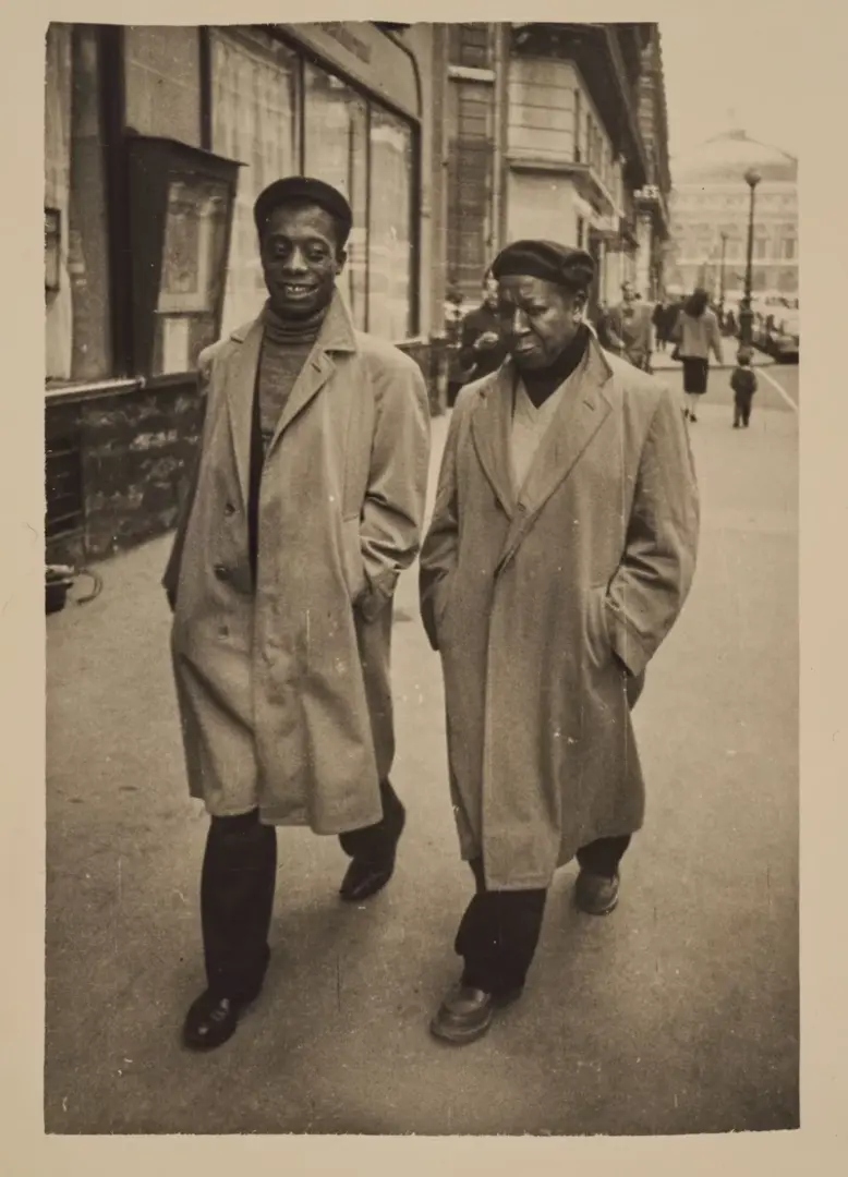 Pinturas abstractas de Beauford Delaney - paseando por París con James Baldwin, años 60 | Aurora & Athena Auction House Pinturas abstractas de Beauford Delaney - paseando por París con James Baldwin, años 60