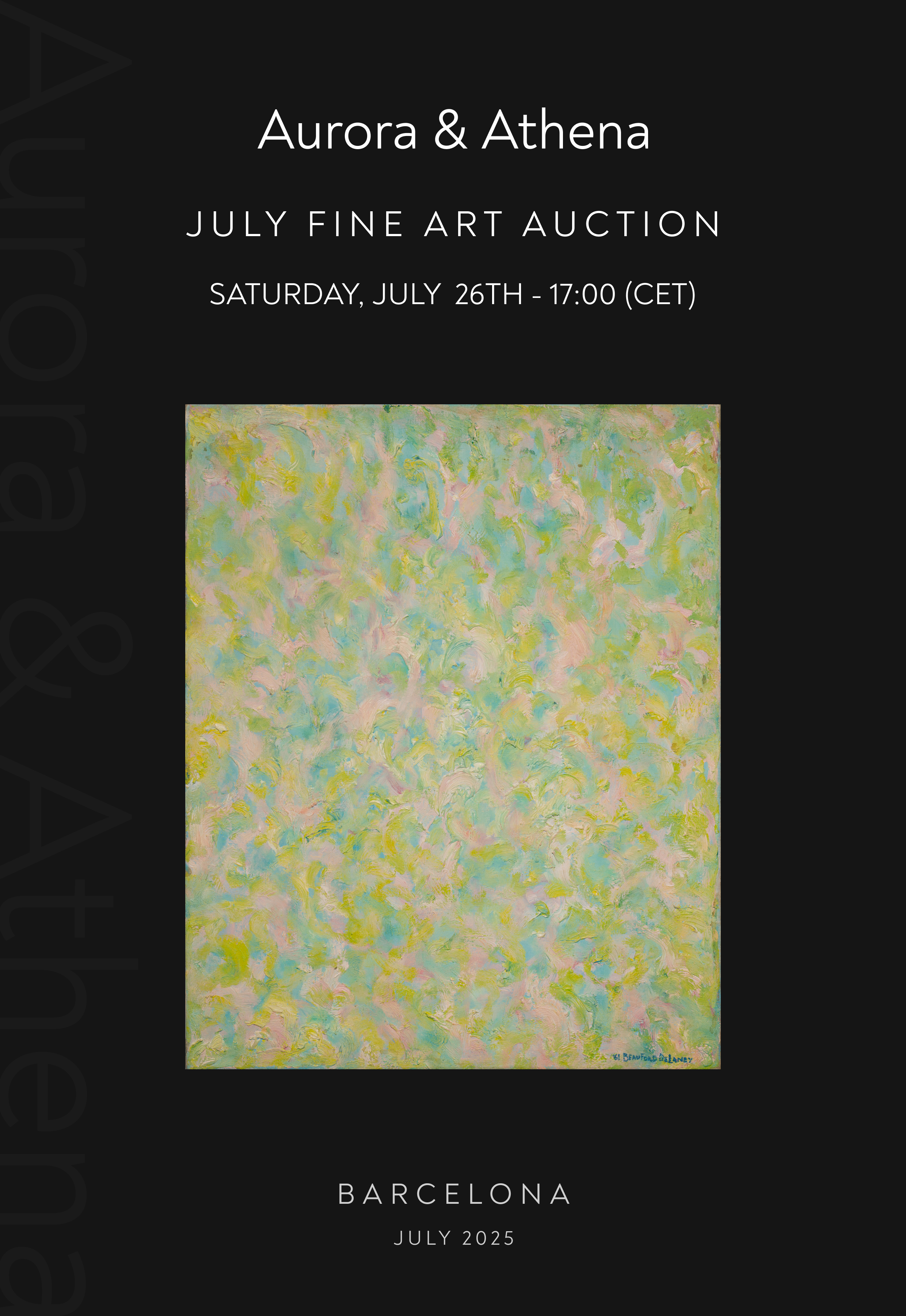 July Fine Art Auction - Aurora & Athena