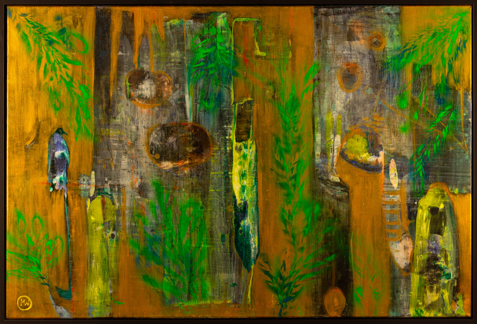 Framed view of Jungle by Mariola Wroblewski, 2022.