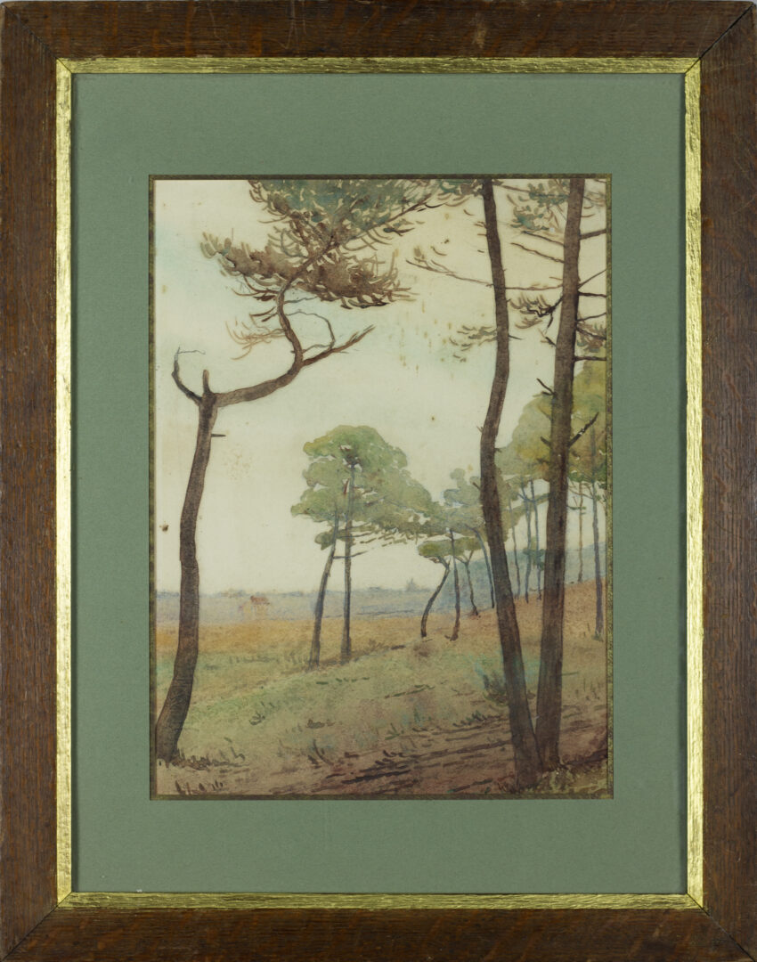 P. Bigot – Sur la mare Louise, c. 1900