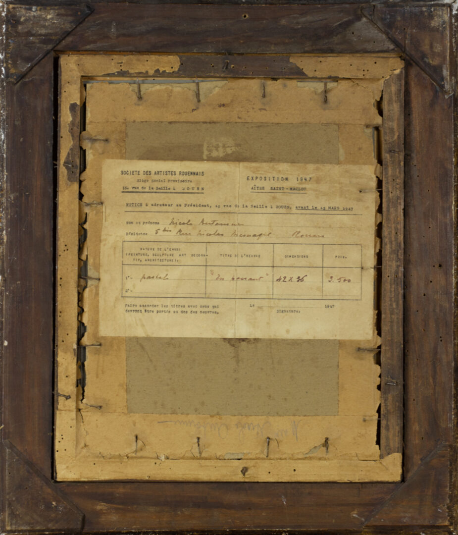Nicole Ostman – En passant, 1947