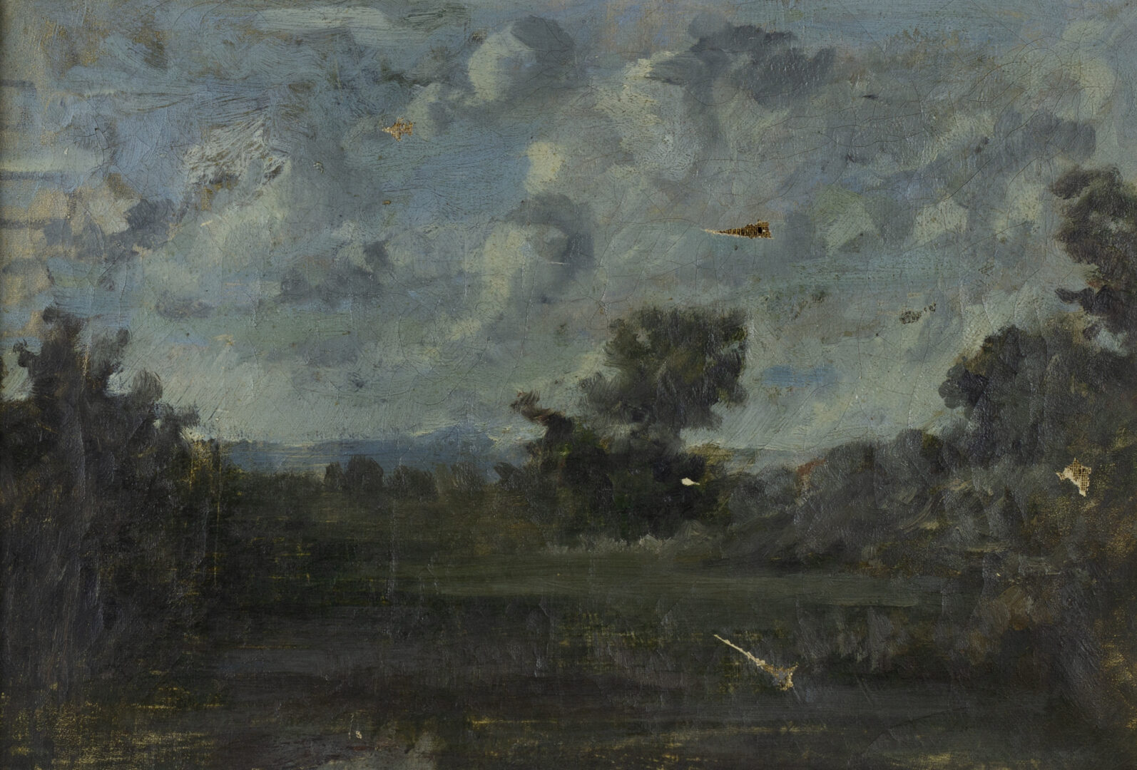 French School – Landscape with Clouds