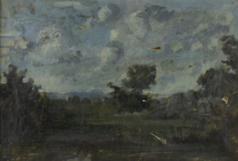 French School – Landscape with Clouds