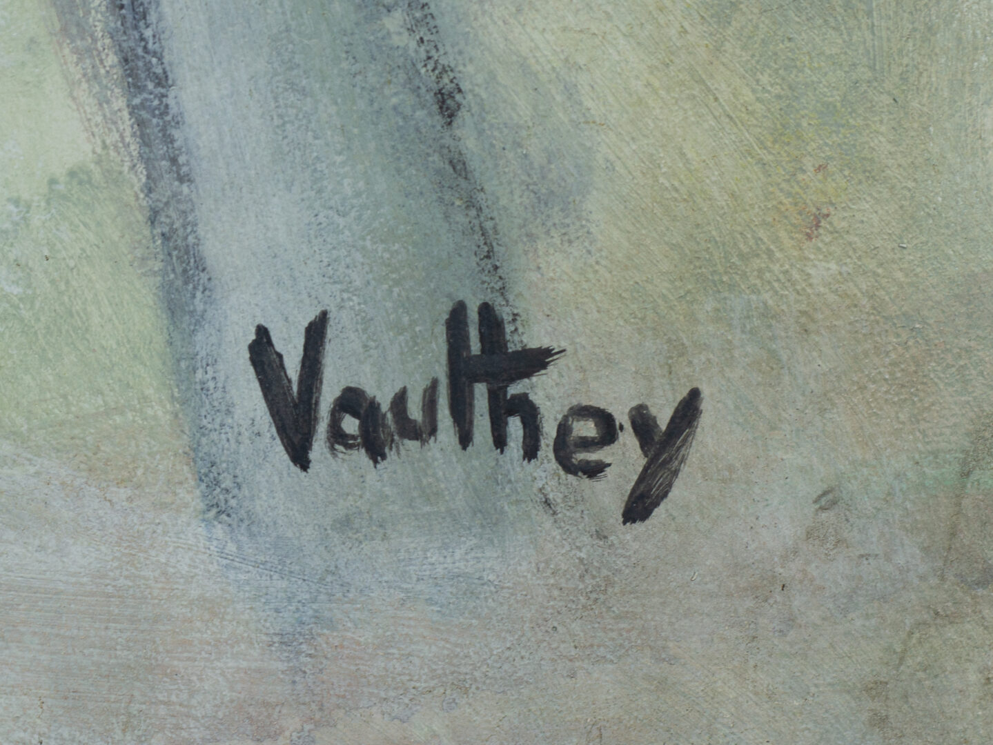 Vaulthey – Spring Village Scene