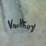 Vaulthey – Spring Village Scene