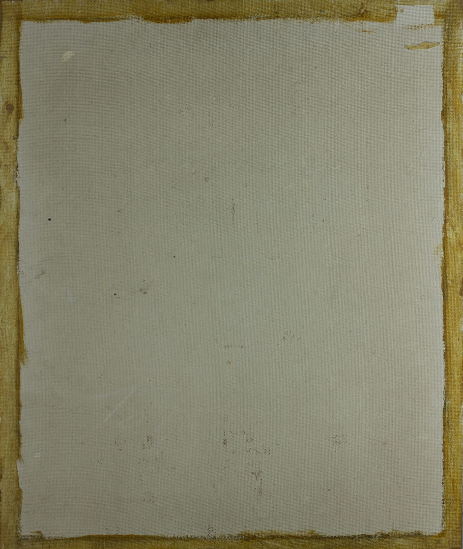S. Landris – Abstract Figures on Orange Ground