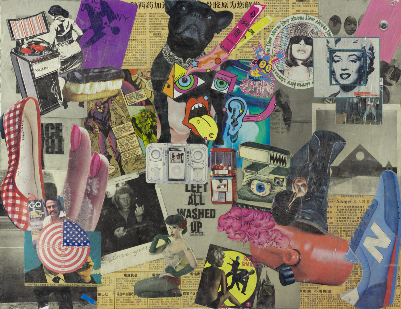 Contemporary School – Pop Culture Collage