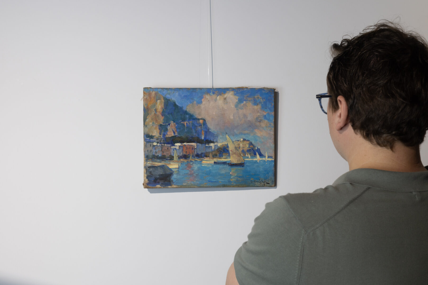 Konstantin Gorbatov – Capri Landscape, angled view