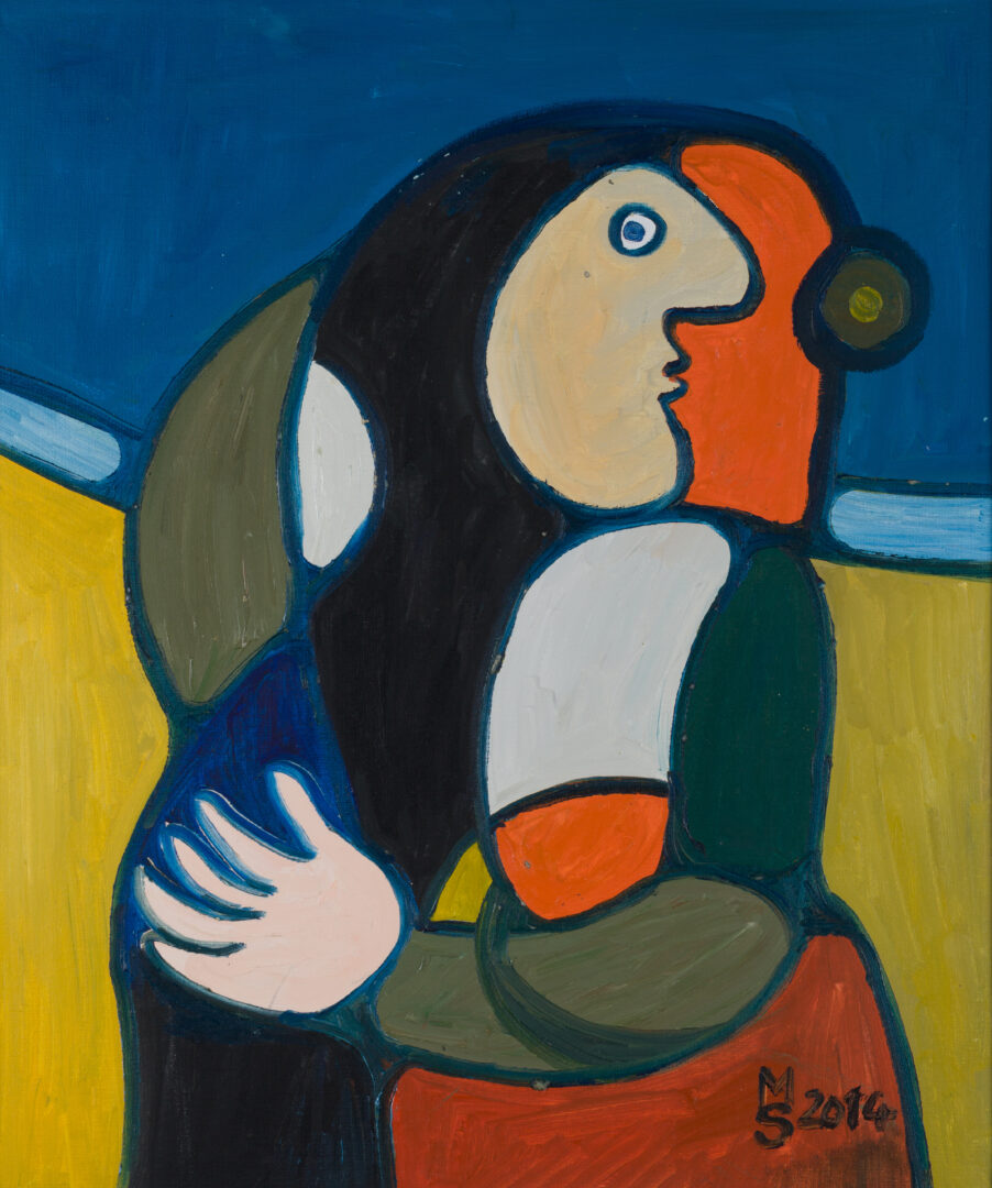 Michael Steinpichler – Remembering, 2014, oil on canvas, full view