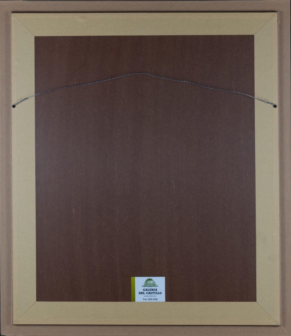 Michael Steinpichler – Remembering, 2014, oil on canvas verso