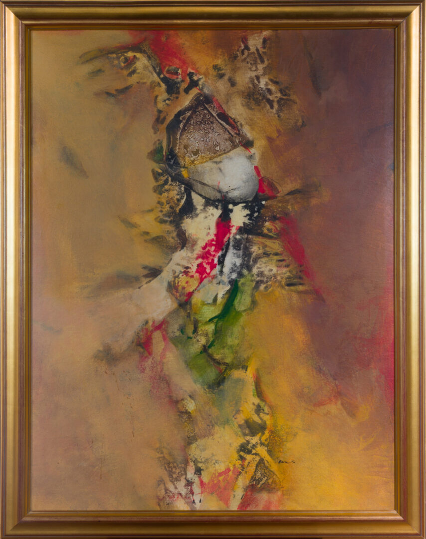 Ravi Mandlik – Composition n°06, 1999, framed view