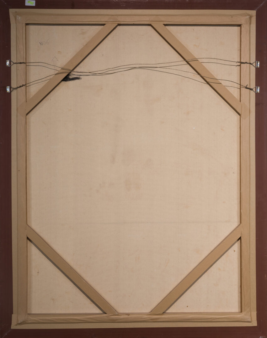 Verso with artist’s stamp and inscription