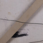 Verso with artist’s stamp and inscription