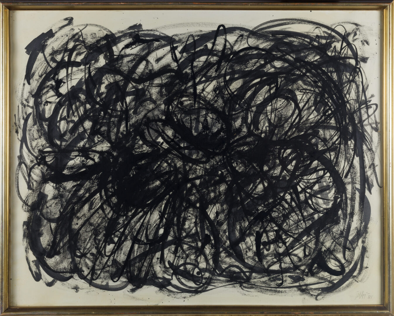 Toshimitsu Imai – Untitled, 1981, framed view