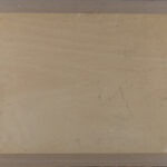 Reverse of the painting Hernando Ruiz Ocampo – Abstraction, 1977