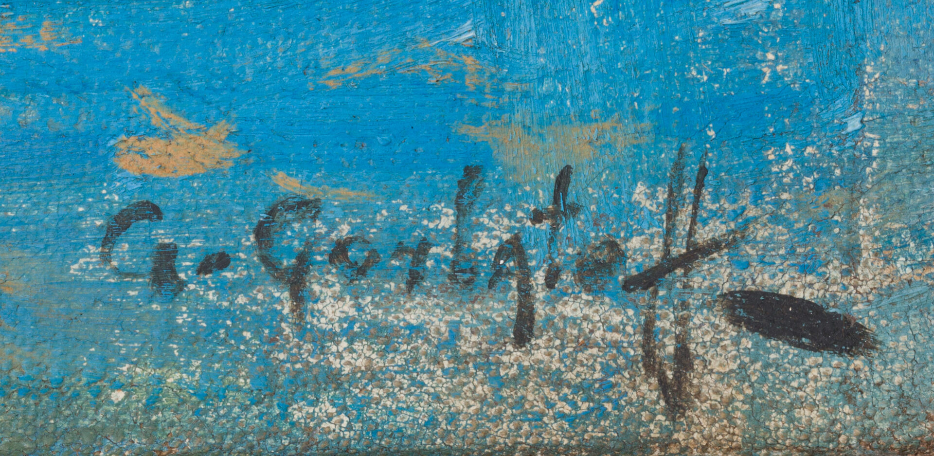 Signature “C. Gorbatoff.” detail, lower right