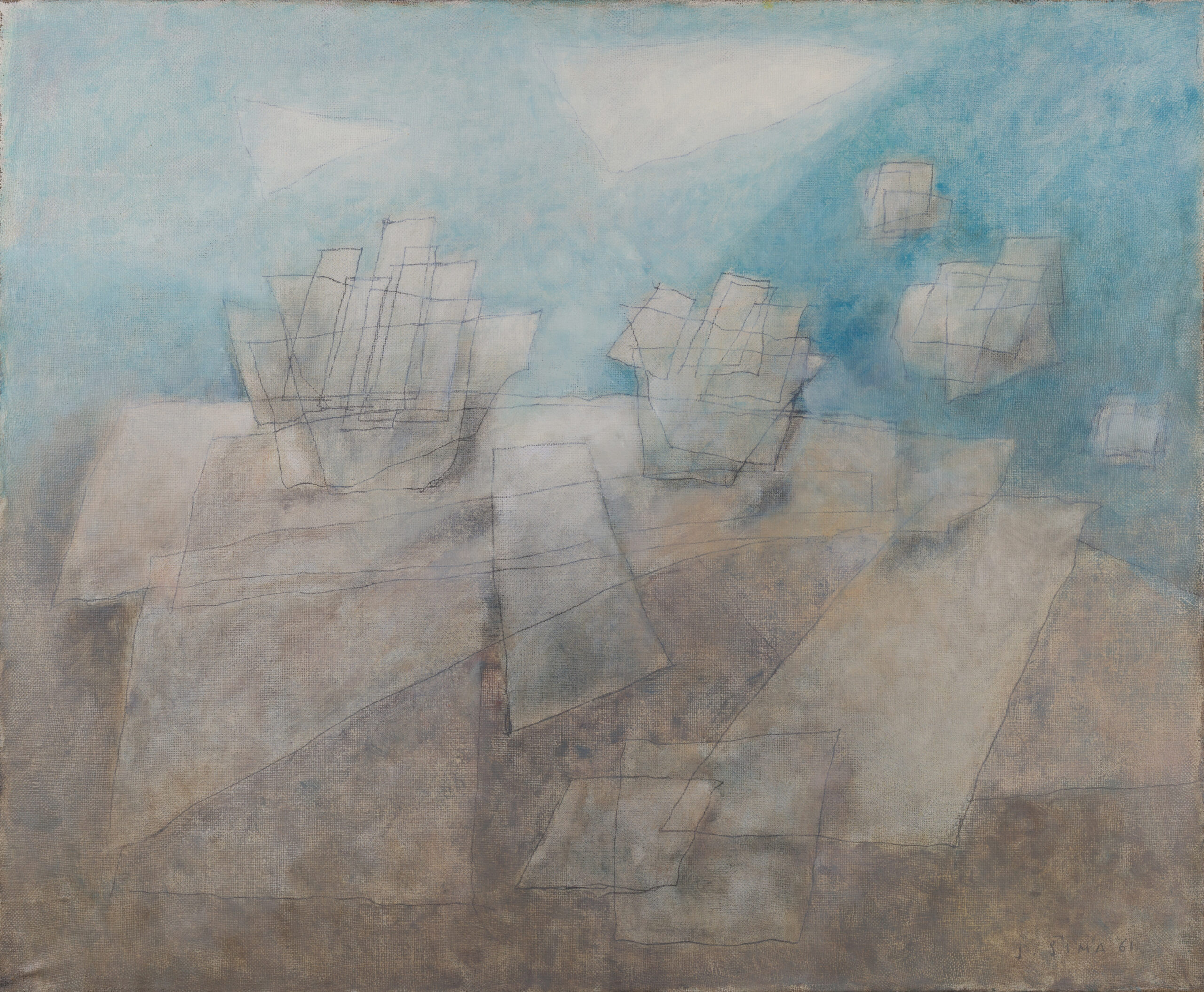 Josef Šíma – Poésie de la lumière, 1961, full view
