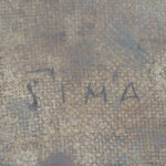 Signature “J. Sima 61” on Poésie de la lumière