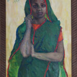 Irma Stern – Portrait of a Woman, 1945, framed, oil on canvas