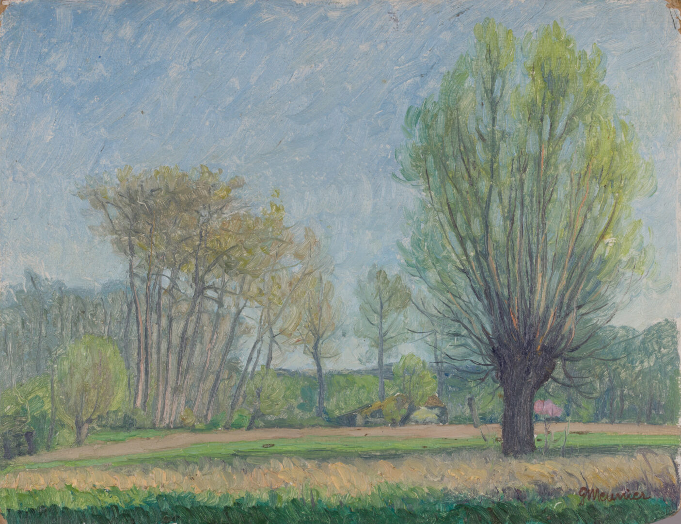 Georges Meunier – Landscape with Willow