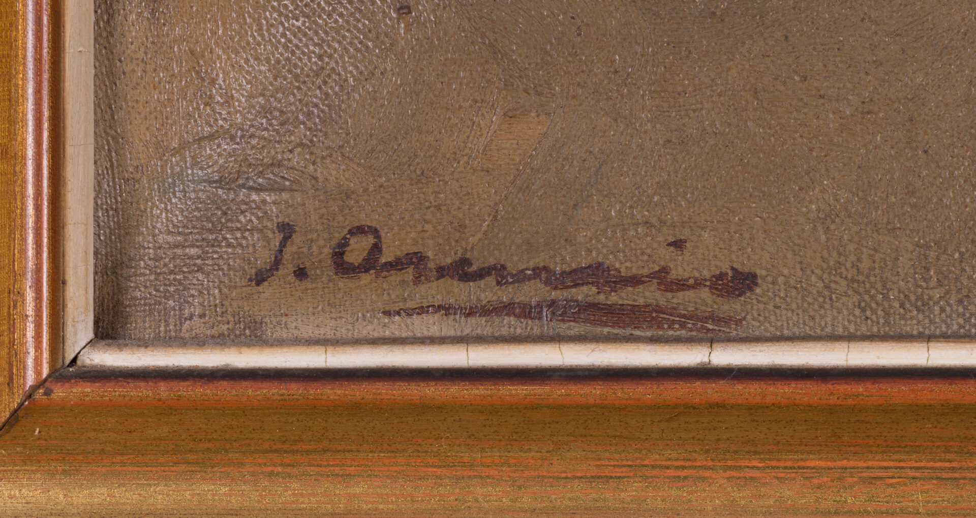 Joaquin Asensio Marine Still Life signature J Asensio lower left