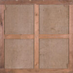 Sohrab Sepehri Tree Trunk Series back of canvas and stretcher