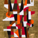 #27 Carlos Mérida - Abstract Composition, 1968