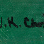 Wook-kyung Choi Abstract Composition signature detail W.K. Choi