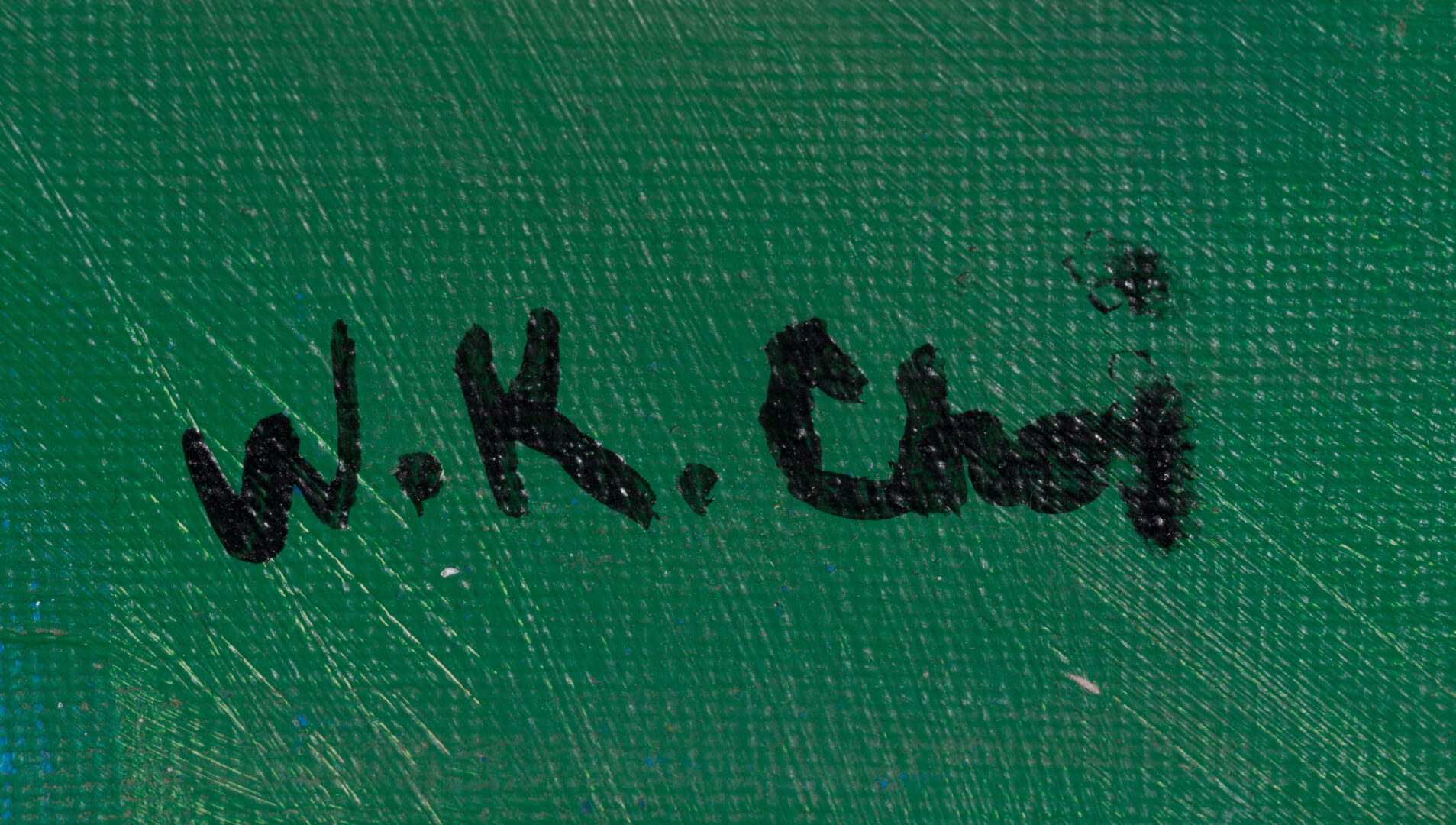 Wook-kyung Choi Abstract Composition signature detail W.K. Choi