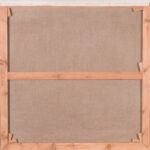 Wook-kyung Choi Abstract Composition back of canvas and stretcher