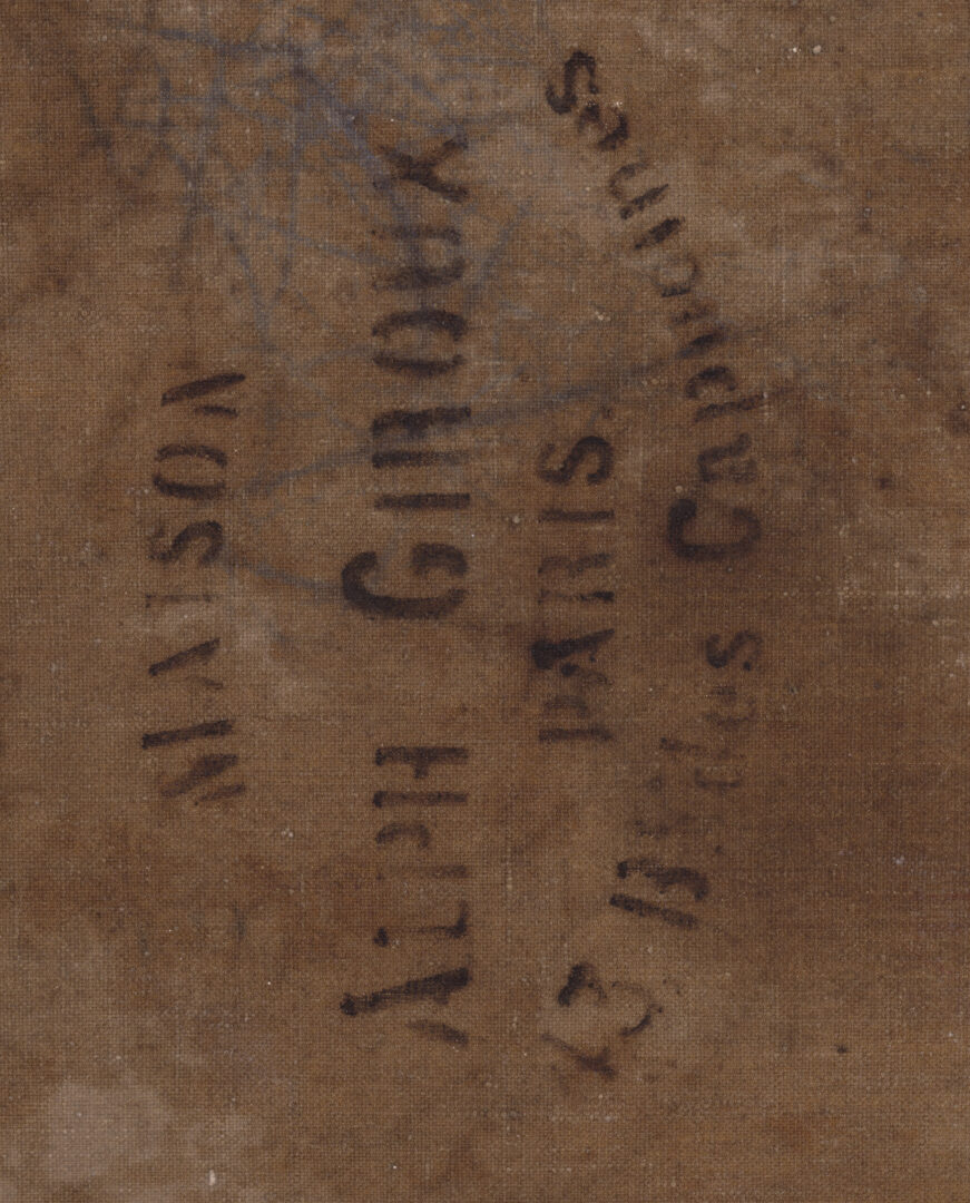 Konstantin Korovin Opera Paris canvas stamp detail Maison Alph Giroux