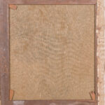 Jane Peterson Gondolas Venetian Canal back of canvas