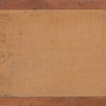 20th Century Catalan School Still Life back of canvas and stretcher