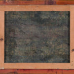 Narcis Galia i Adell Catalan Landscape back of canvas and wooden frame