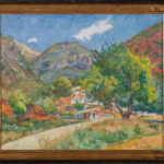 Narcis Galia i Adell Catalan Landscape II framed artwork