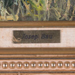 Josep Bau nameplate detail on frame