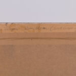 Detail of the Carles Vergés artist attribution on the back