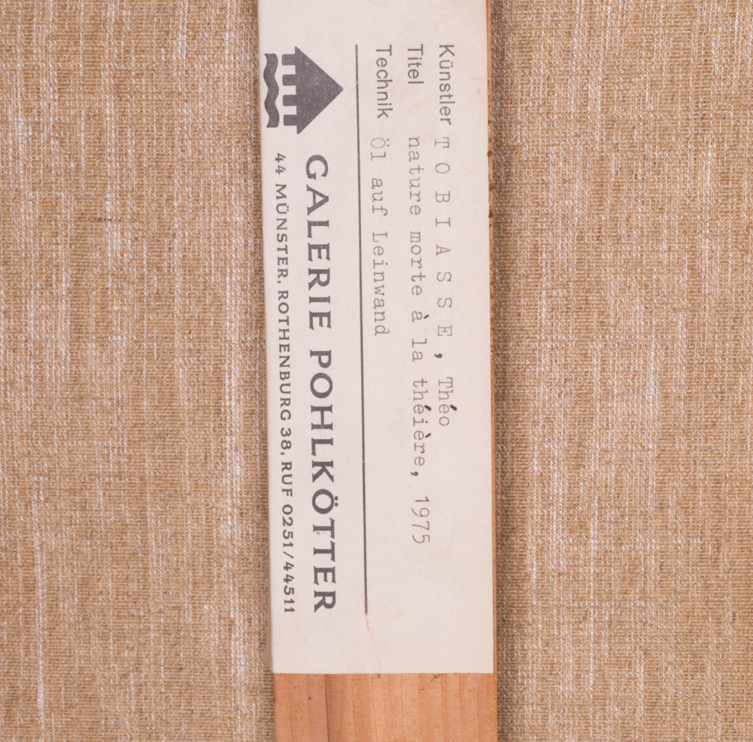 Venduehuis Den Haag auction label (May 2026)