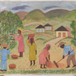 Vibrant Haitian painting Hector Hyppoliteby Hector Hyppolite