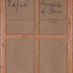Abstract painting by Nejad Devrim Lumières de Paris 1953