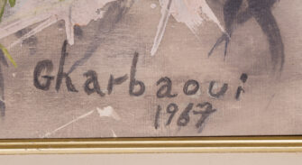 Thumbnail 3 of Jilali Gharbaoui — Abstract Composition, 1967