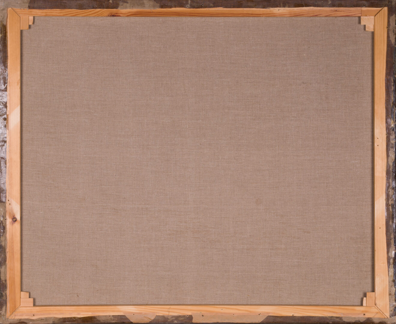 Back view of the canvas of Der Bethlehemitische Kindermord