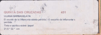 Thumbnail 6 of Liliana Barbagelata — El asunto de la infamante siesta perdida, 1988