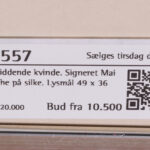 Detailed back label from Bruun Rasmussen